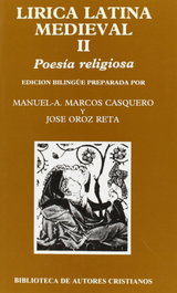 BIBL.AUTORES CRISTIANOS, Lírica latina medieval.II: Poesía religiosa - BIBL.AUTORES CRISTIANOS
