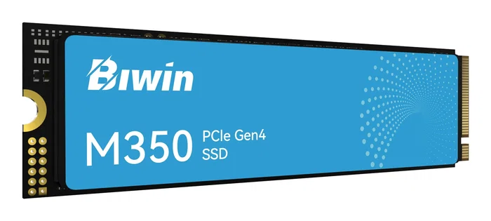 Biwin M350 2TB SSD M.2 PCIe Gen4 x4 NVMe - 5200 MB/s, 4800 MB/s escritura, modelo BM350NN02TB-R