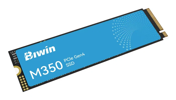 Biwin M350 2TB SSD M.2 PCIe Gen4 x4 NVMe - 5200 MB/s, 4800 MB/s escritura, modelo BM350NN02TB-R