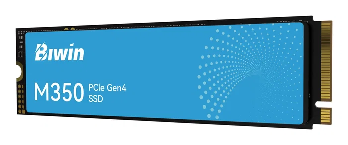 Biwin M350 2TB SSD M.2 PCIe Gen4 x4 NVMe - 5200 MB/s, 4800 MB/s escritura, modelo BM350NN02TB-R