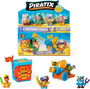 Magic Box Piratix Golden Treasure Captain Pack Figura, Incluye 4 Piratix y Accesorios