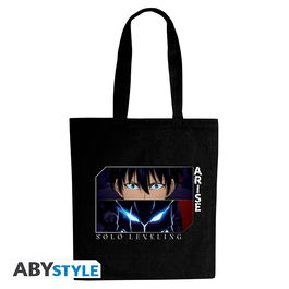 Abystyle Tote Bag Solo Leveling 'Arise' - Bolsa de hombro de algodón sostenible con diseño oficial