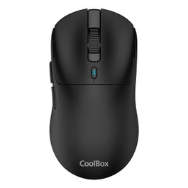 Coolbox Ratón Gaming W03 10.000 DPI Inalámbrico Negro