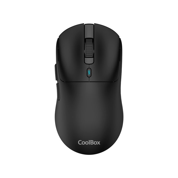 Coolbox Ratón Gaming W03 10.000 DPI Inalámbrico Negro