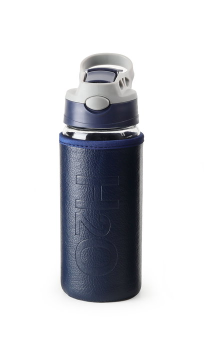 Bewinner Botella Sport H2O 500ml, Botella de Agua Deportiva Reutilizable, 500 ml, 7 x 7 x 22.5 cm (12 Unidades)