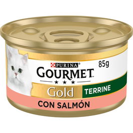 Gourmet Gold Salmon Selecto Alimentación Húmeda para Gatos en Tarrina 24 x 85gr