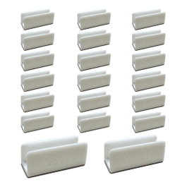Govee Clips de Montaje para Neon Rope Light 2, 20 piezas, Blanco