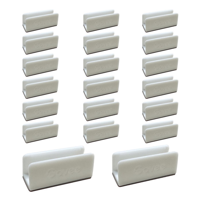 Govee Clips de Montaje para Neon Rope Light 2, 20 piezas, Blanco Govee Clips de Montaje para Neon Rope Light 2, 20 piezas, Blanco