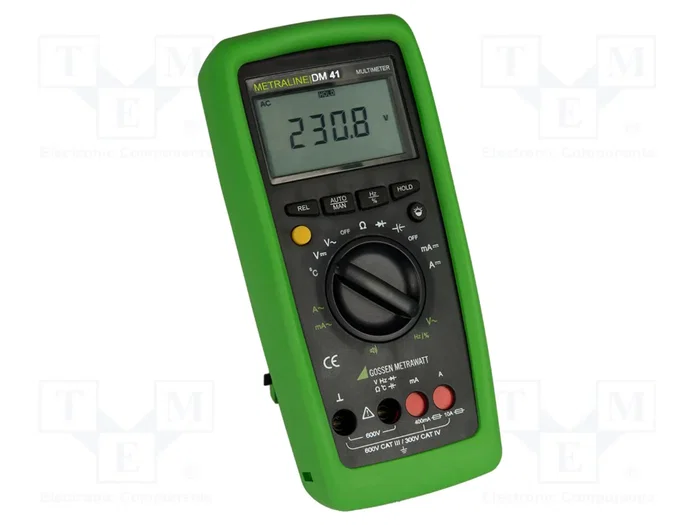 GOSSEN METRAWATT GM-M192A Multímetro Digital LCD 3999 Dígitos
