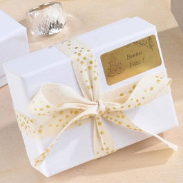 Tico GL4-MIX-10 Kit 10 Hojas Etiquetas Satinadas Oro Diámetro 36mm, Tamaños 36x21mm, 36x27mm, 44x16mm, 45x21mm