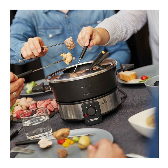 Cloer CLOER 6679 Fondue 1000W negro Cloer CLOER 6679 Fondue 1000W negro