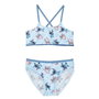 Cerdá Bikini Stitch Disney para Niña, Traje de Baño Dos Piezas, Talla 10 Años, Color Azul.