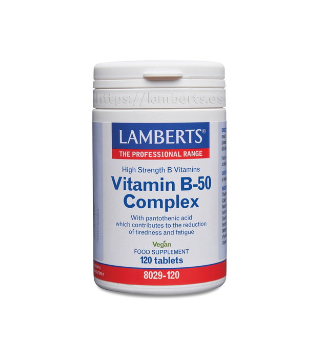 LAMBERTS Complejo B-50 120 Tabletas