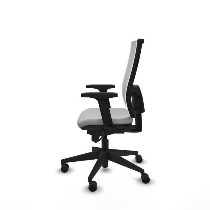 PIQUERAS Y CRESPO Silla de oficina Horna Gris claro y Blanco PIQUERAS Y CRESPO Silla de oficina Horna Gris claro y Blanco