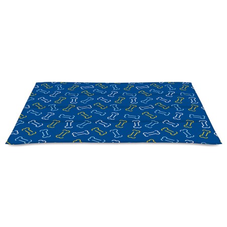 Nayeco Cool Mat Bones 90x105 cm para Mascotas con Gel Refrescante