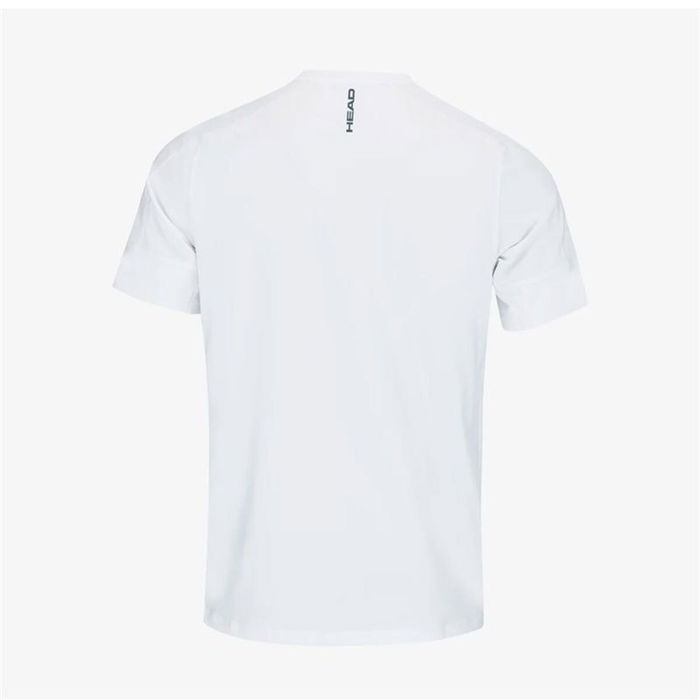 Camiseta de Manga Corta Hombre Head Padel Tech Naranja Pádel