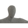 DKD Home Decor Figura de Persona en Resina Gris