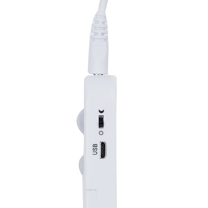 Je cherche une Idee Tira LED 3 M 90 LED con Detector de Movimiento Luz Blanca Fría Funciona con Pilas o USB