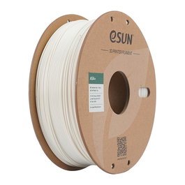 eSun Filamento ASA+ 1.75mm para impresión 3D, Color Blanco Cálido (Warm White), 1 kg