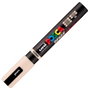 POSCA Marcador PC-5BR Brush Punta Semiflexible Beige