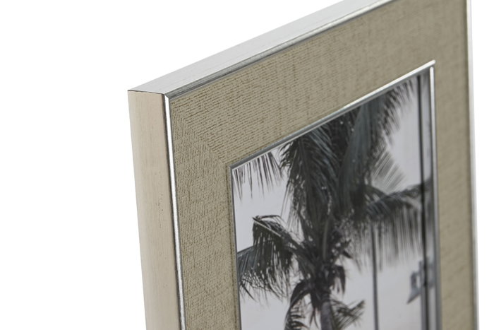 DKD Home Decor Marco Foto 15x20 Romántico Plateado