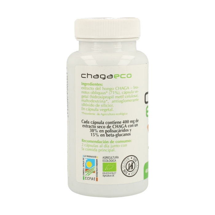 Plantis Chaga Eco 45 cápsulas de 400 mg