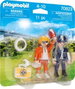 PLAYMOBIL Duo Pack Doctor y Policía 70823
