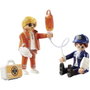 PLAYMOBIL Duo Pack Doctor y Policía 70823
