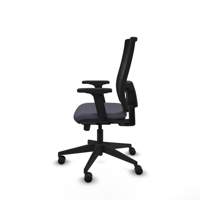 PIQUERAS Y CRESPO Silla de oficina Horna con mecanismo Sincro/Traslack, Gris oscuro y Negro PIQUERAS Y CRESPO Silla de oficina Horna con mecanismo Sincro/Traslack, Gris oscuro y Negro