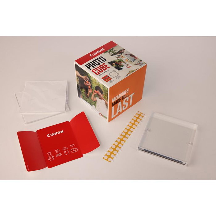 Canon Kit Photo Cube + Marco Magnético XLBoom 13x13 cm con Papel Fotográfico Brillo II PP-201 5x5" (13x13 cm) 40 Hojas - Compatible PIXMA TS, MAXIFY, PRO-200 Canon Kit Photo Cube + Marco Magnético XLBoom 13x13 cm con Papel Fotográfico Brillo II PP-201 5x5" (13x13 cm) 40 Hojas - Compatible PIXMA TS, MAXIFY, PRO-200