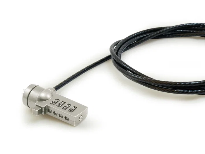 Equip Cable de seguridad para portátil con combinación 1,8 m Negro 245400
