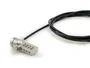 Equip Cable de seguridad para portátil con combinación 1,8 m Negro 245400