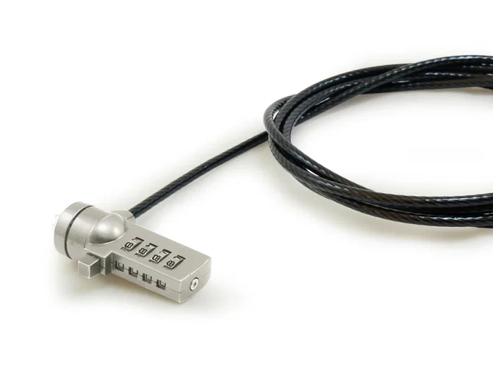 Equip Cable de seguridad para portátil con combinación 1,8 m Negro 245400