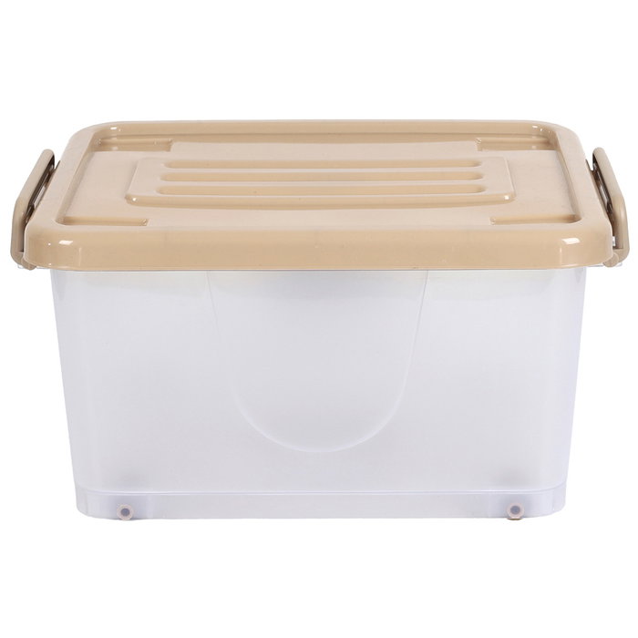 Je cherche une Idee Caja de Orden 17 L con Ruedas y Asas Medidas 38x29x18 cm