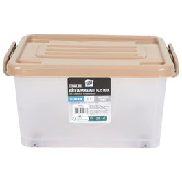 Je cherche une Idee Caja de Orden 17 L con Ruedas y Asas Medidas 38x29x18 cm