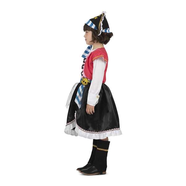 My Other Me Disfraz Pirata Gorro Vestido Corpiño Chaleco Cinturón Cubrebotas Talla 5-6 Años My Other Me Disfraz Pirata Gorro Vestido Corpiño Chaleco Cinturón Cubrebotas Talla 5-6 Años