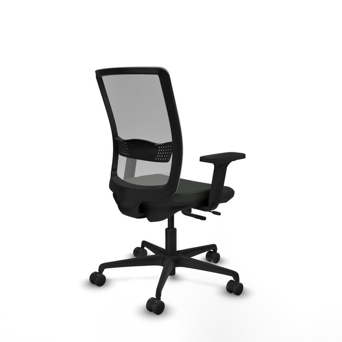 PIQUERAS Y CRESPO Silla de oficina Haches con mecanismo Sincro/Traslack, Negro y Gris PIQUERAS Y CRESPO Silla de oficina Haches con mecanismo Sincro/Traslack, Negro y Gris