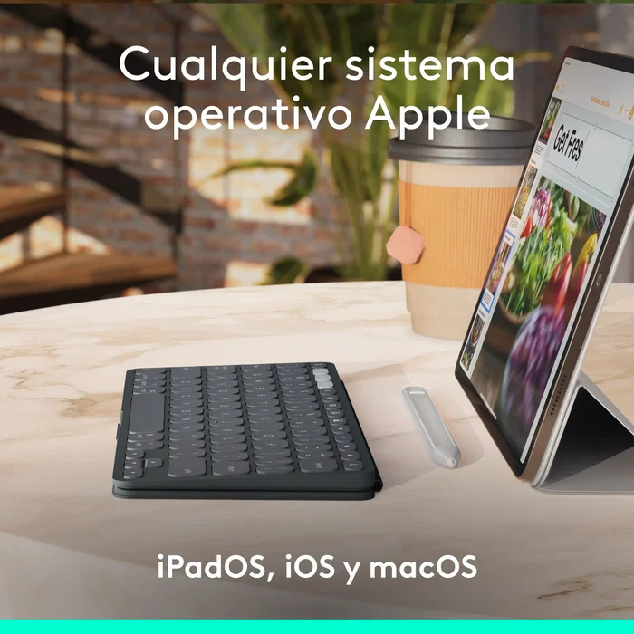Teclado Bluetooth Logitech 920-013010 Grafito Teclado Bluetooth Logitech 920-013010 Grafito