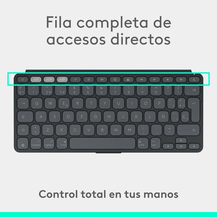 Teclado Bluetooth Logitech 920-013010 Grafito Teclado Bluetooth Logitech 920-013010 Grafito