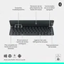 Teclado Bluetooth Logitech 920-013010 Grafito