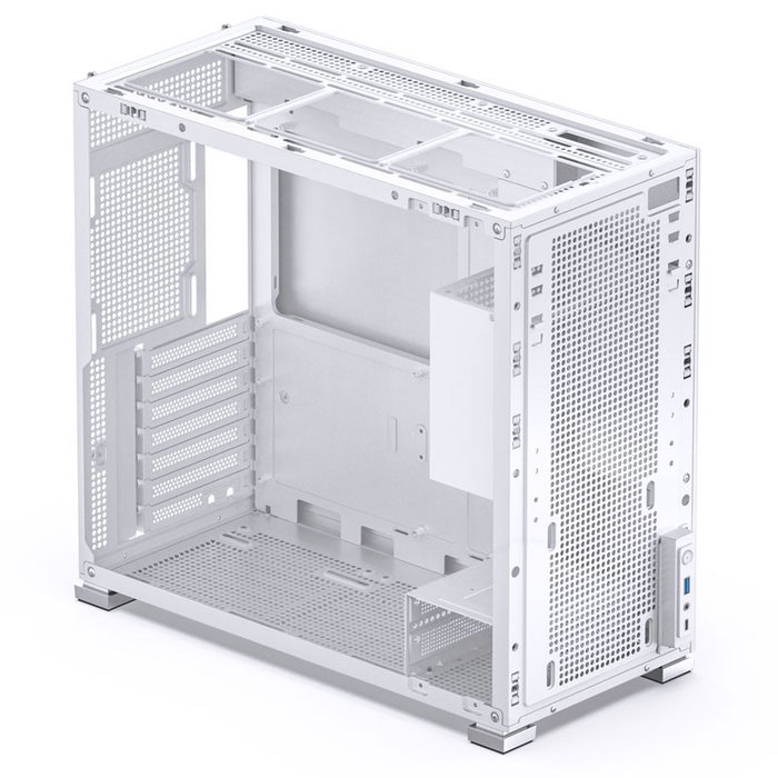 Jonsbo D41 MESH ATX Caja de ordenador, Vidrio templado - blanco