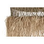 DKD Home Decor Lámpara de Techo de Fibras Naturales 125x125x54 cm