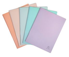 Carpeta Fundas (Tarifario) Exacompta Aquarel Pp Semi-Rigido A4 50 F. Surtido (5 Col.)