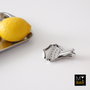 My Bar Exprimidor Rodajas Limon Acero 8.4 cm Ancho x 16.1 cm Largo x 1 cm Alto (24 Unidades)