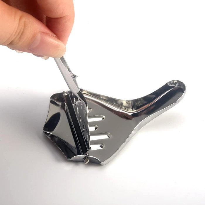 My Bar Exprimidor Rodajas Limon Acero 8.4 cm Ancho x 16.1 cm Largo x 1 cm Alto (24 Unidades)