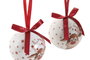 DKD Home Decor Decoracion Colgante Navidad Tradicional Multicolor PVC Set de 14 Piezas 21 x 15.5 x 24 cm