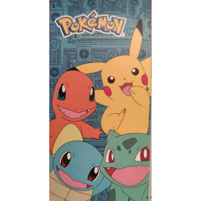 NINTENDO Toalla Pokemon algodón 140x70 cm NINTENDO Toalla Pokemon algodón 140x70 cm