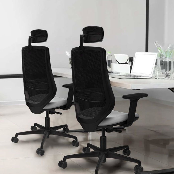 PIQUERAS Y CRESPO Silla de oficina Mardos con mecanismo Sincro, Granate y Negro PIQUERAS Y CRESPO Silla de oficina Mardos con mecanismo Sincro, Granate y Negro