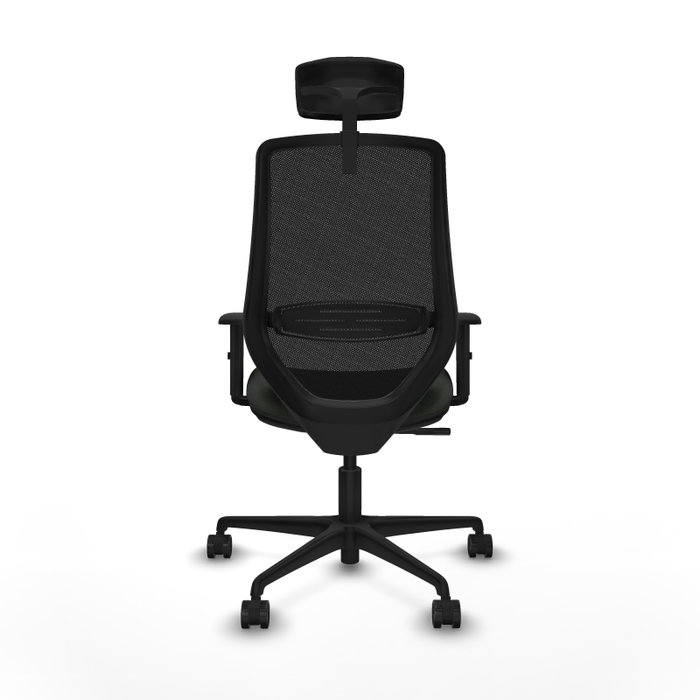 PIQUERAS Y CRESPO Silla de oficina Mardos con mecanismo Sincro, Negro