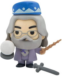 Gomee Figura Coleccionable de Goma Harry Potter - Albus Dumbledore con Complementos, 8 cm